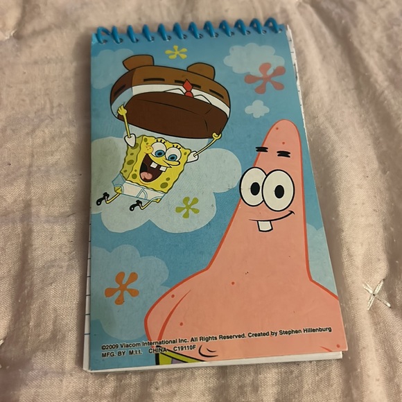 SpongeBob SquarePants Mini Notebook - Picture 6 of 8